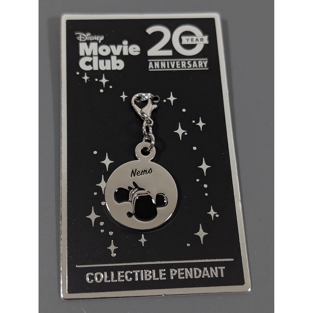 Disney Finding Nemo Movie Club Charm Keychain Pendant Bag Charm NWT